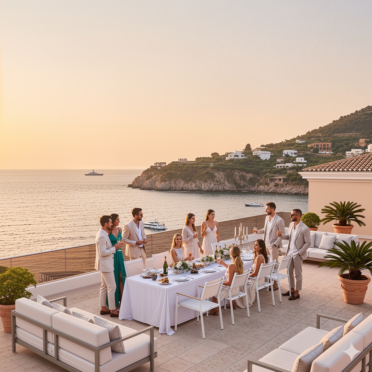 Intimate, design-led vana setting suitable for brand partnerships